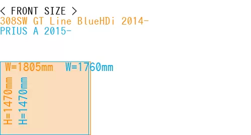 #308SW GT Line BlueHDi 2014- + PRIUS A 2015-